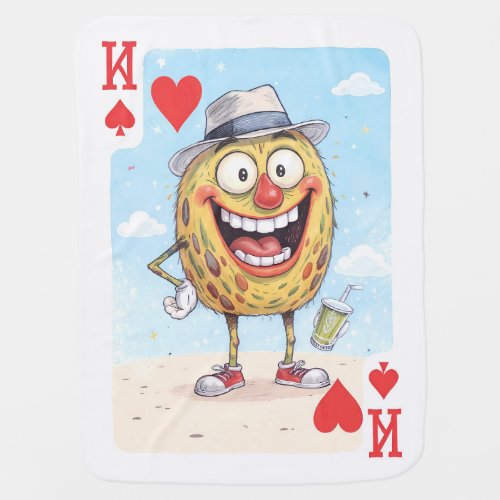 Laugh Deck Baby Blanket
