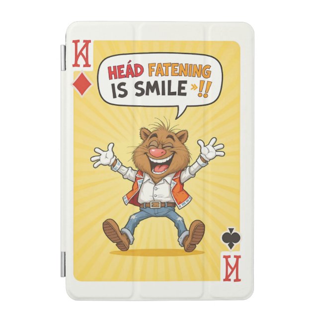 Laugh Deck iPad Mini Cover (Front)