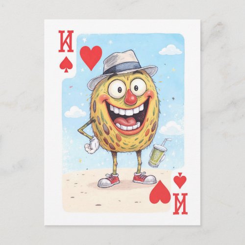 Laugh Deck Postcard