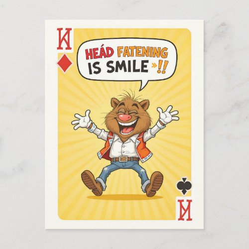Laugh Deck Postcard