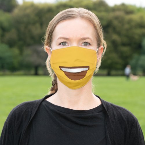 Laugh Emoji Adult Cloth Face Mask