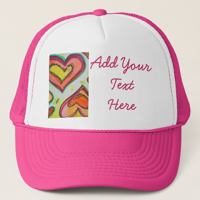 Laugh Hearts Cap (Front)