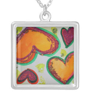 Laugh Hearts Pink Bliss Necklace Jewelry Pendant