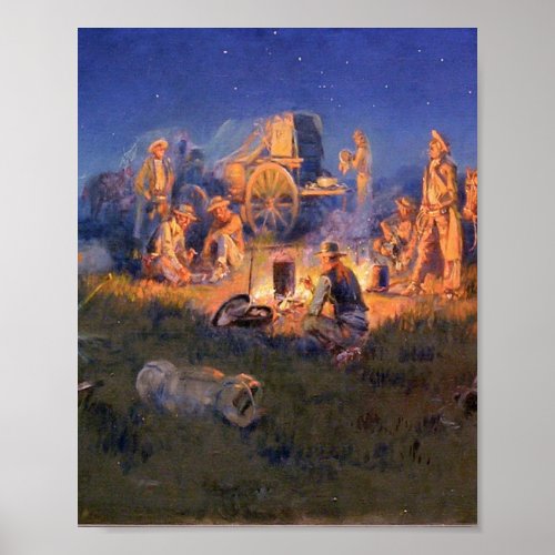 Laugh Kills Lonesome Charles Marion Russell Poster
