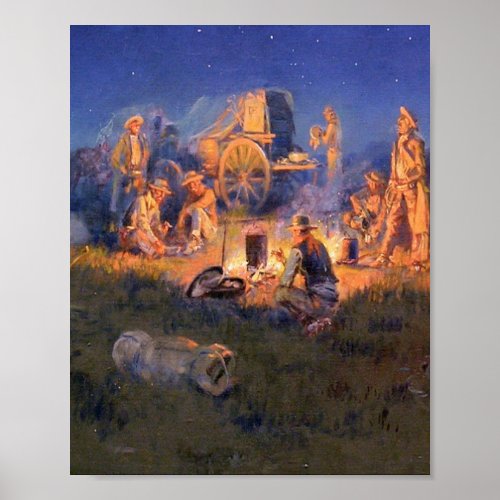 Laugh Kills Lonesome Charles Marion Russell Poster