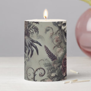 Laugh Lines – Gothic Ritual in Solitaire Pillar Candle