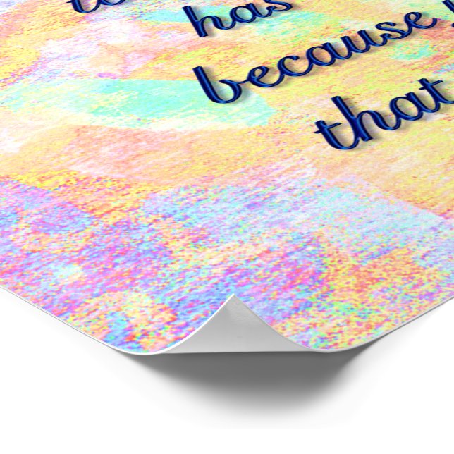 Laugh often, love much… Poster Print (Corner)