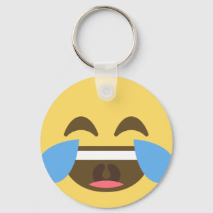 Laugh Out Emoji Keychain