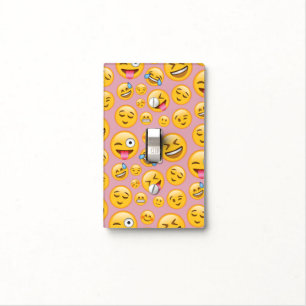 Laugh Out Loud (lol) Emoji Pattern Light Switch Cover