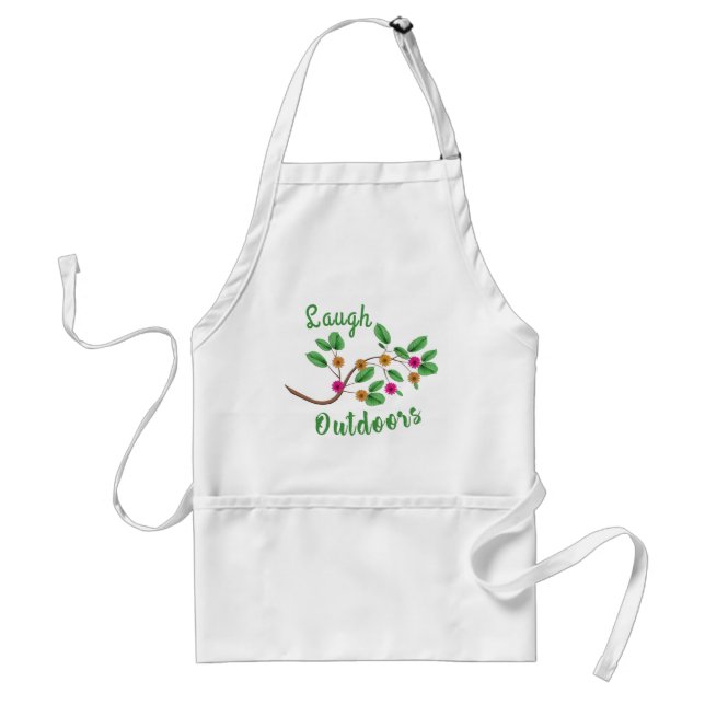 Laugh Outdoors Adult Apron (Front)