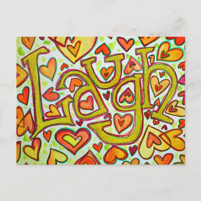 Laugh Post Card (Front)