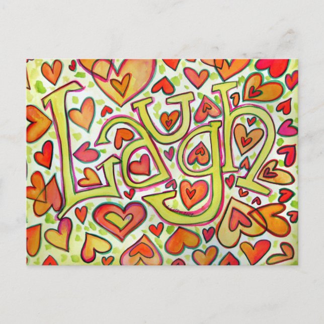 Laugh Postcard (Front)