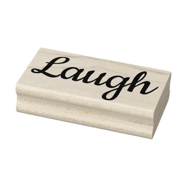 Laugh Rubber Stamp (Stamp)