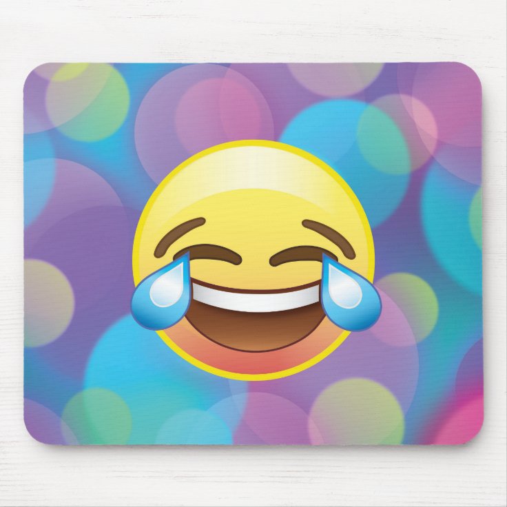 Laugh till you Cry, Tears of Happiness Emoji Pad Mouse Pad | Zazzle