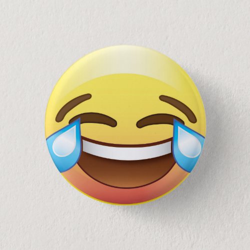 Laugh till you Cry Tears of Happiness Emoji Pin