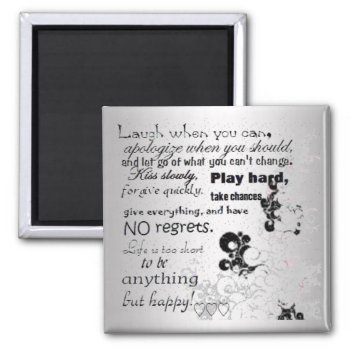 "laugh When You Can..." Magnet by SharonCullars at Zazzle