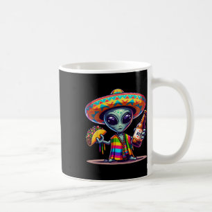 Laugh With Aliens Tacos And Beer Cinco De Mayo Fie Coffee Mug