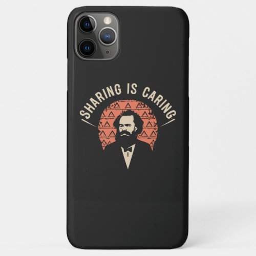 Laugh with Karl Marx Memes _ Sharing Is Caring iPhone 11 Pro Max Case