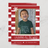 Laughing All The Way Photo Christmas Card