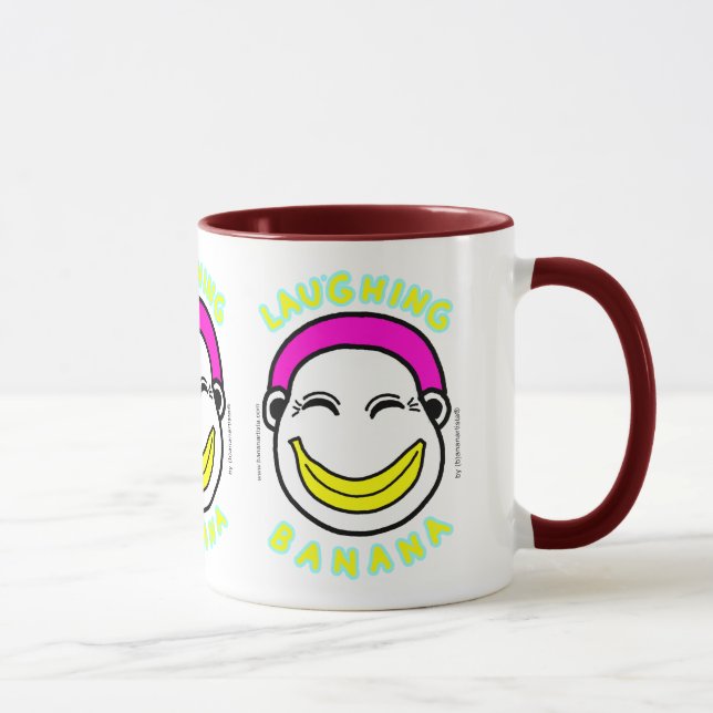 LAUGHING BANANA MUG (Right)