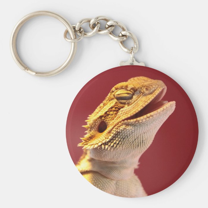 Laughing Bearded Dragon Key Chains