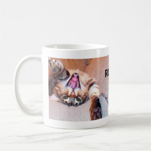 Laughing Bengal Cat Mug