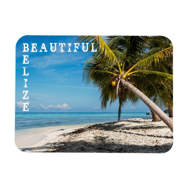 Laughing Bird Caye - Belize Magnet (Horizontal)