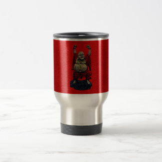 Laughing Buddha (4 color) Travel Mug