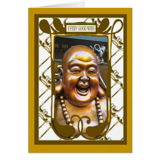 Laughing Buddha , Every good wish Cards