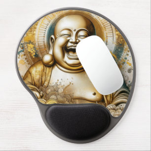 Laughing Buddha Gel Mouse Pad