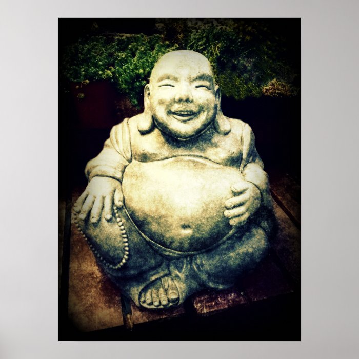 Laughing Buddha Poster