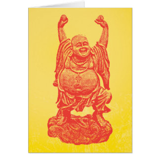 Laughing Buddha (red) Cards