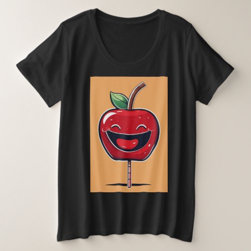 Laughing Candy Apple Plus Size T_Shirt