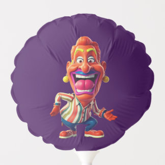 Laughing Cartoon Balloon