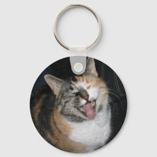 laughing cat key chain