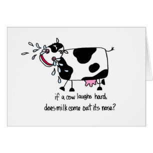 Laughing Cow Birthday Cards