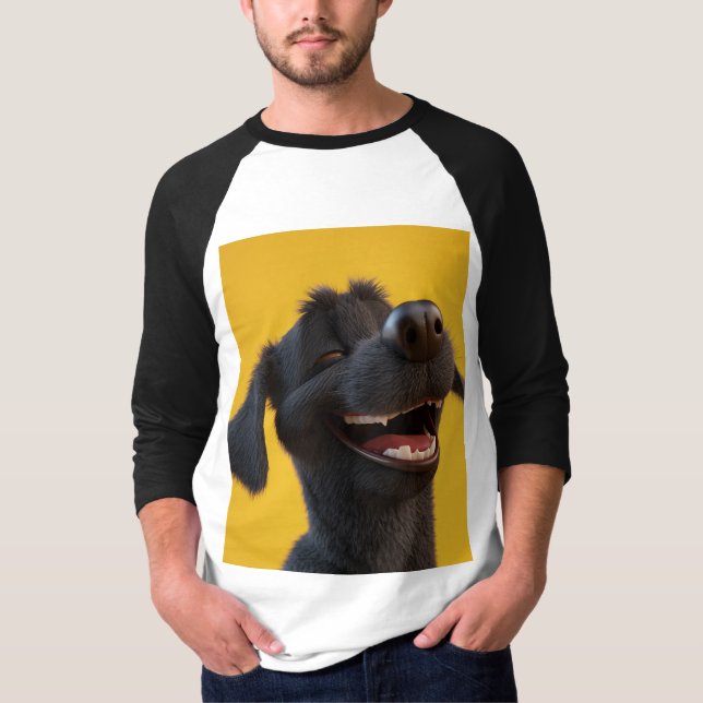 laughing doggo T-Shirt (Front)