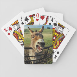 Laughing Donkey Mule Playing Cards