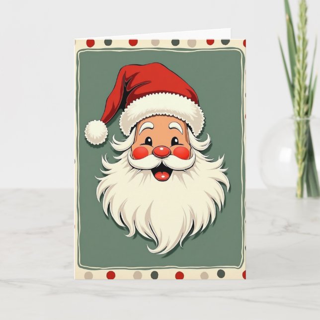 Laughing Elder Face Card (Front)