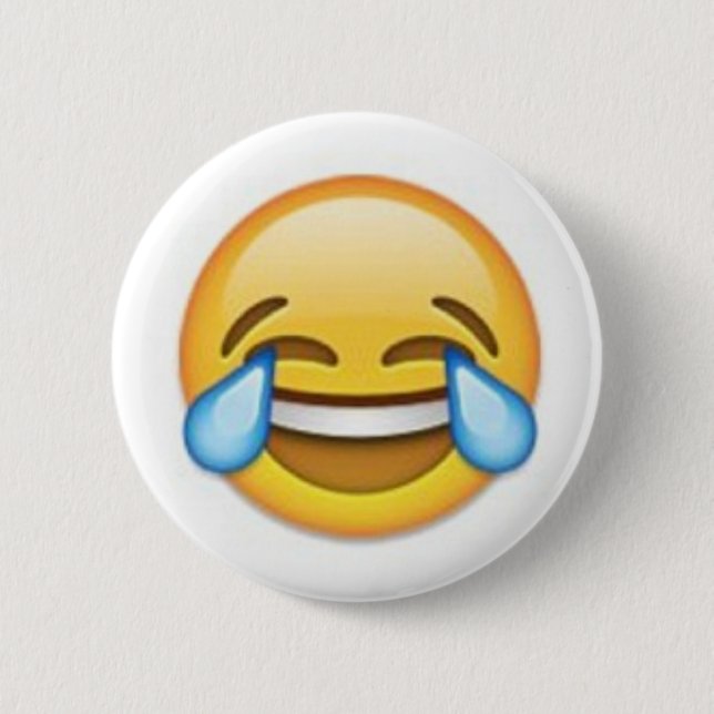 Laughing Emoji Button (Front)