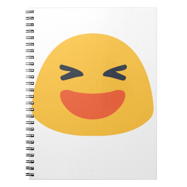 Laughing Emoji Notebook (Front)
