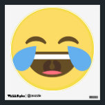 Laughing Emoji Wall Decal<br><div class="desc">Laughing Emoji Wall Decal</div>