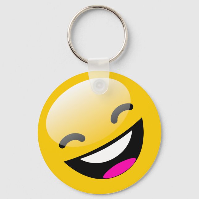 LAUGHING FACE KEYCHAIN (Front)