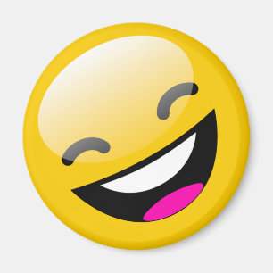 LAUGHING FACE MAGNET