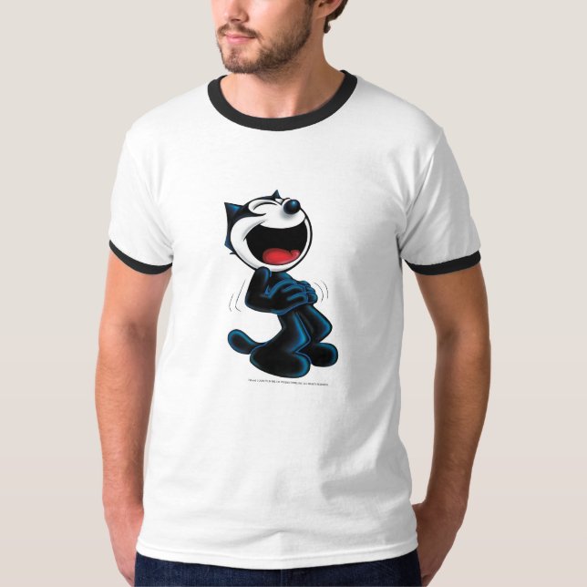 Laughing Felix Ringer T-Shirt (Front)
