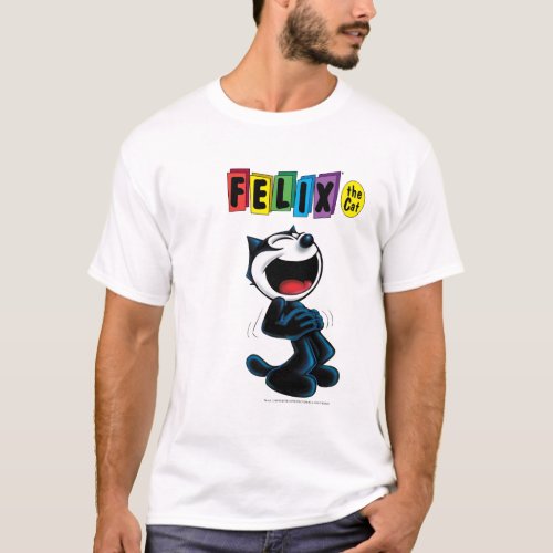 Laughing Felix the Cat T_Shirt