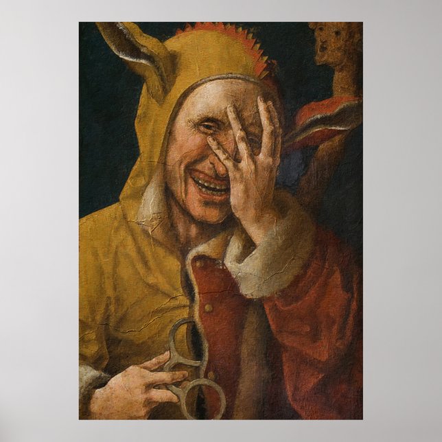 Laughing fool poster (Front)