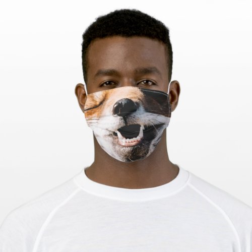 Laughing Fox Adult Cloth Face Mask