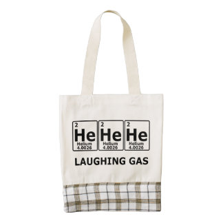 Laughing Gas Zazzle HEART Tote Bag