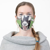 Laughing Goat Face Mask (Worn)
